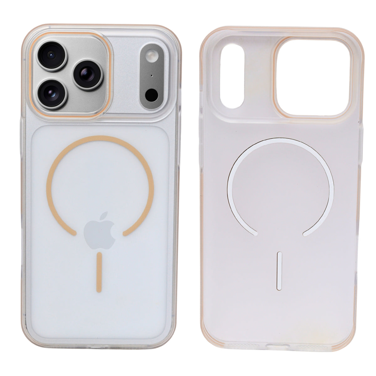 Crystal Clear Shockproof MagSafe Phone Case for iPhone 17 Pro