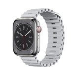 Soft Silicone Sport Wristband Replacement iWatch Strap for 49mm (Ultra 2/Ultra), 45mm, 44mm, 42mm – Compatible with Series 10/9/8/7/6/5/4/3/2/1/SE