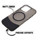 Premium Dual Tone Detachable 2-in-1 Magsafe Compatible Phone Case for iPhone 16 Pro
