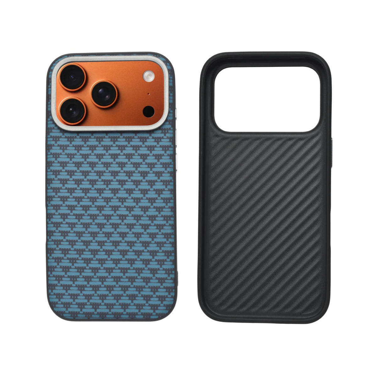 Carbon Weave Pattern Phone Case for iPhone 17 Pro