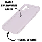 Ultra-Clear Anti-Yellow Durable & Sleek Protection Slim Phone Case for iPhone 16