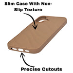 Soft Silicone Wave Texture Phone Case For iPhone 16 Plus