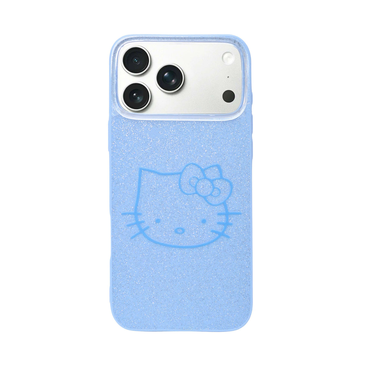 Glitter Sparkle Kitty Phone Case for iPhone 17 Pro Max