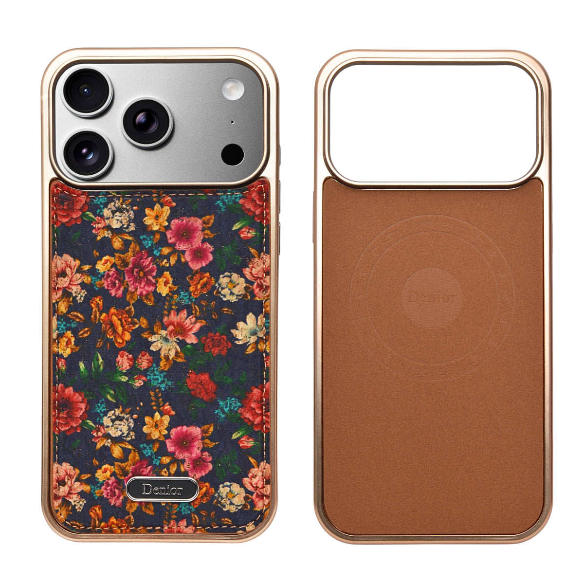 Floral Detachable MagSafe Compatible Phone Case for iPhone 17 Pro
