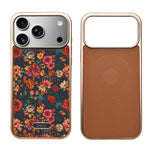 Floral Detachable MagSafe Compatible Phone Case for iPhone 17 Pro