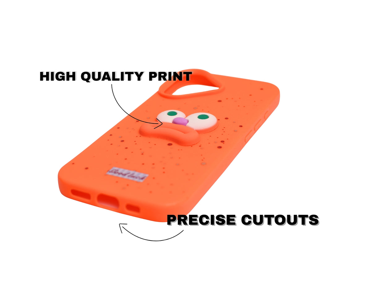 Cute 3D Emoji Phone CaseFor iPhone 16