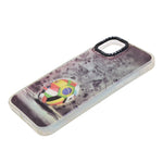 Gradient Ombre Soccer Themed Phone Case for iPhone 14 Plus/ 15 Plus