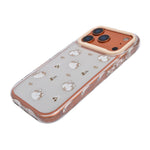 Cute Transparent Wavy Edge Phone Case for iPhone 17 Pro