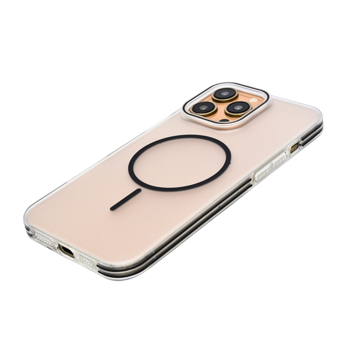 Crystal Clear Shockproof MagSafe Phone Case for iPhone 16 Pro