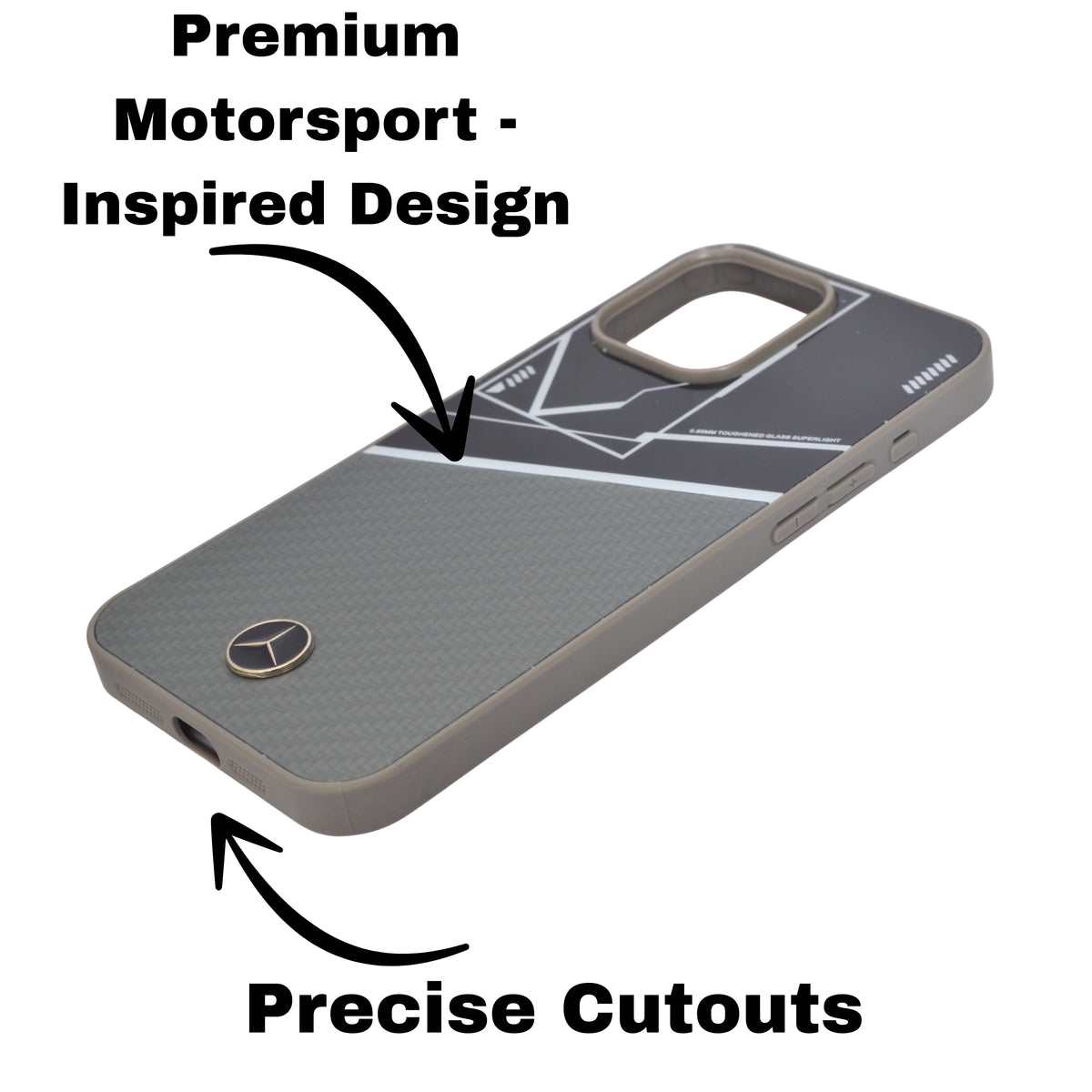 Premium Car Motorsport Edition Phone Case for iPhone 15 Pro Max