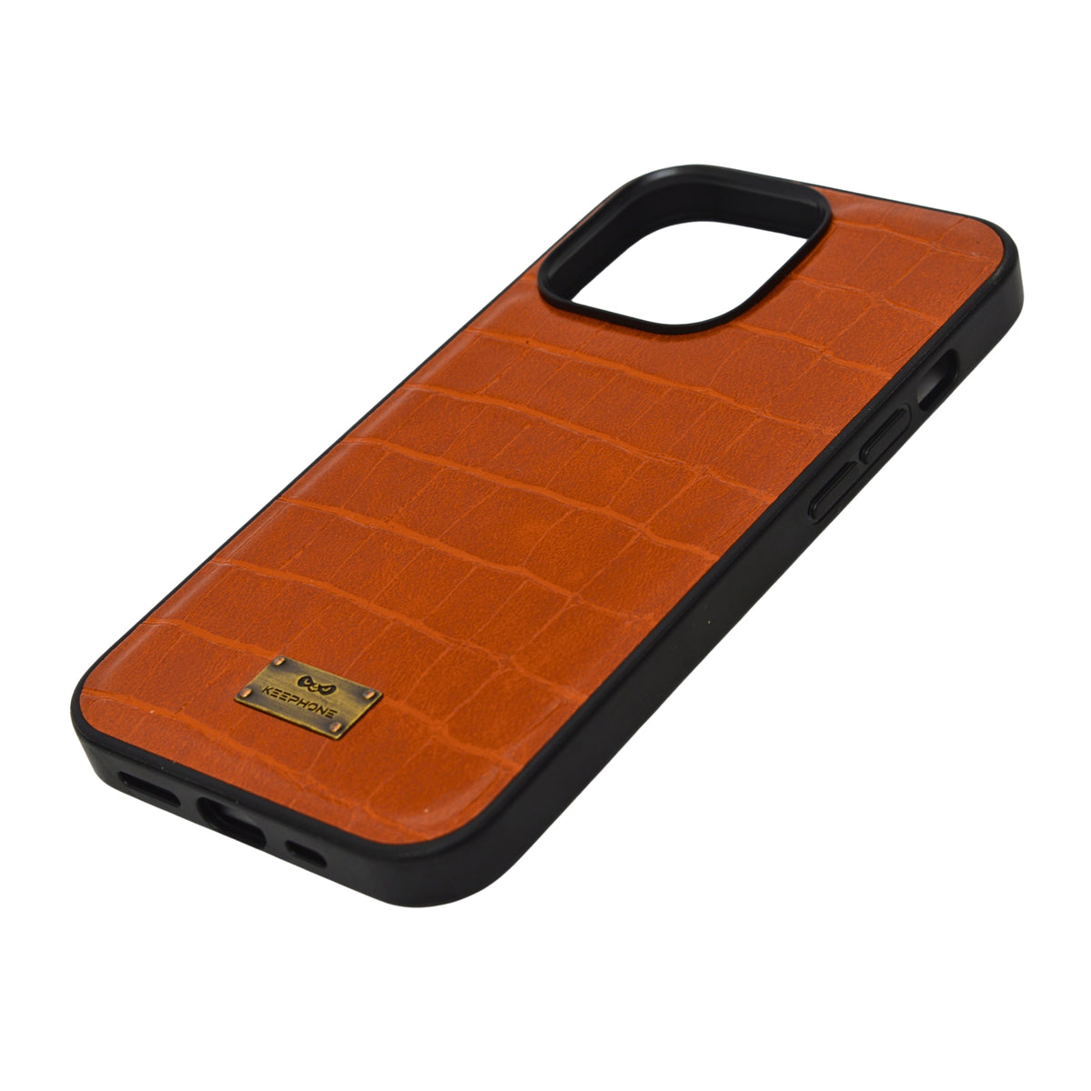 Crocodile Texture Leather Phone Case for iPhone 13 Pro