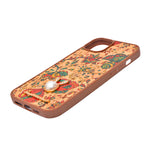 Bohemian Ethnic Print Cork Texture with Pearl Detail Phone Case for iPhone 14 Plus / 15 Plus