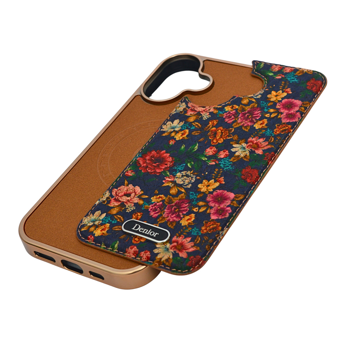 Floral Detachable MagSafe Compatible Phone Case for iPhone 17