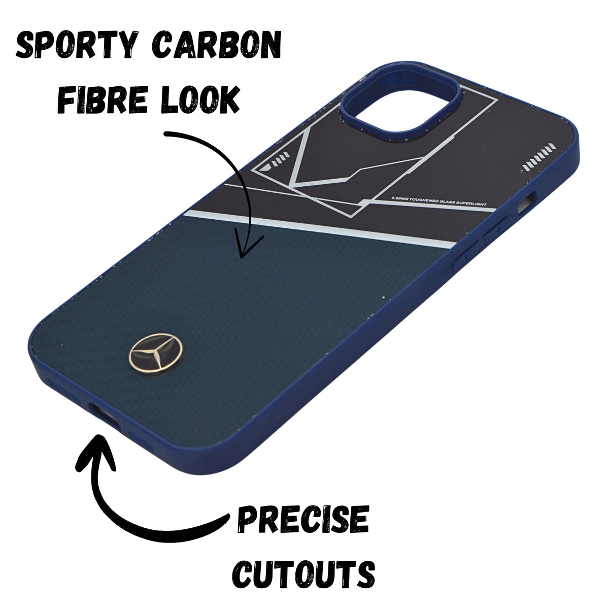 Premium Car Motorsport Edition Phone Case for iPhone 14Plus / 15Plus
