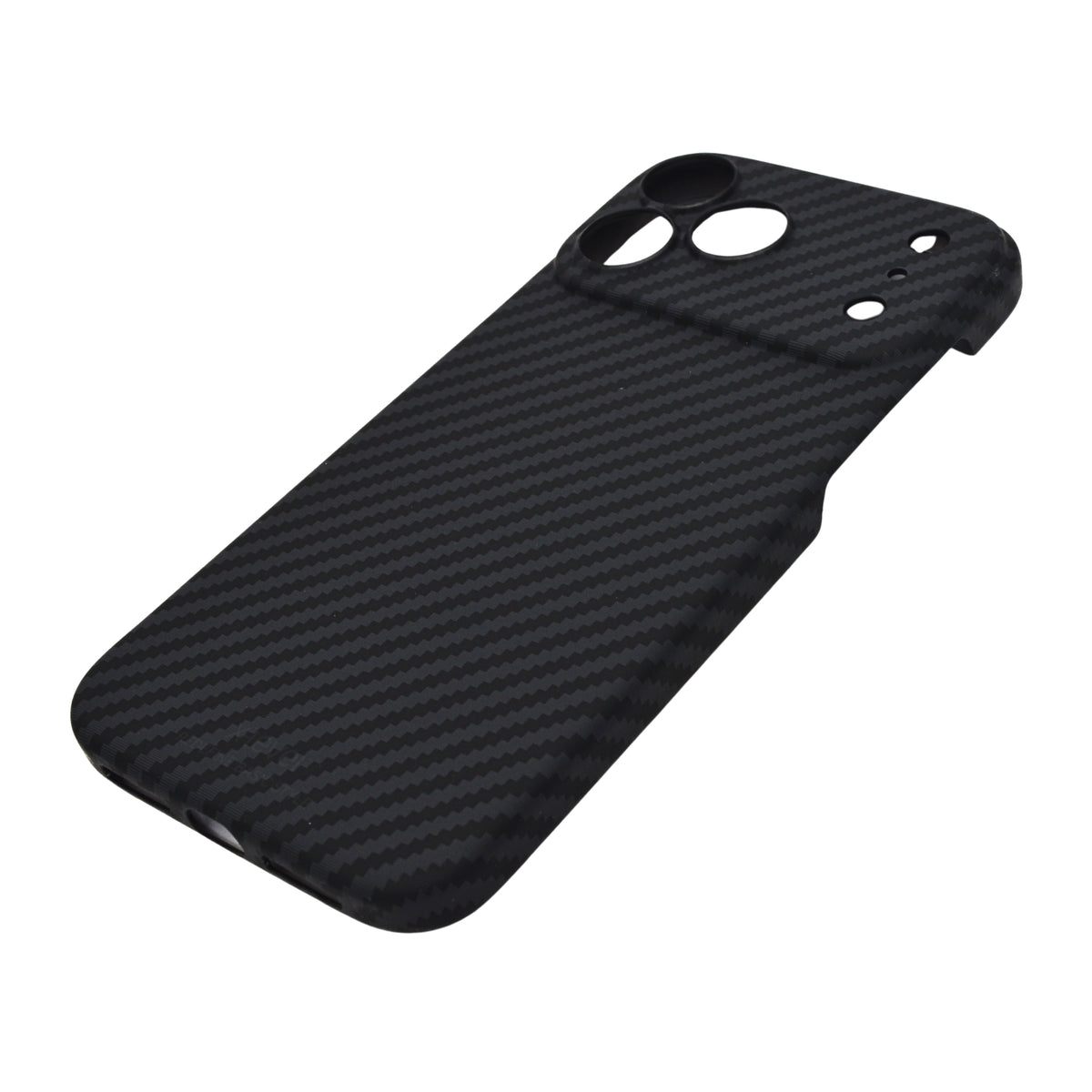 Premium Carbon Texture Slim Fit Phone Case for iPhone 17 Pro Max