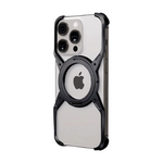 Metal X-Frame MagSafe Magnetic Rotating Ring Holder Case