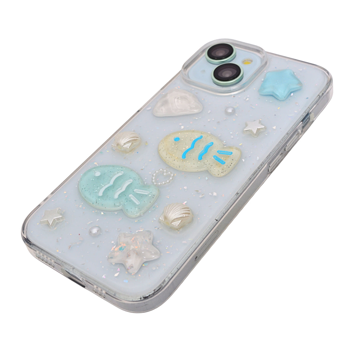 Sparkling Liquid Glitter Ocean Phone Case for iPhone 13/ 14