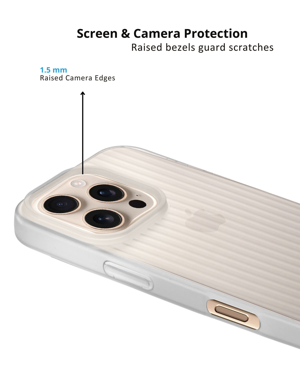 Translucent Matte Cover Soft Flexible Back Case Cover For iPhone 16 Pro Max