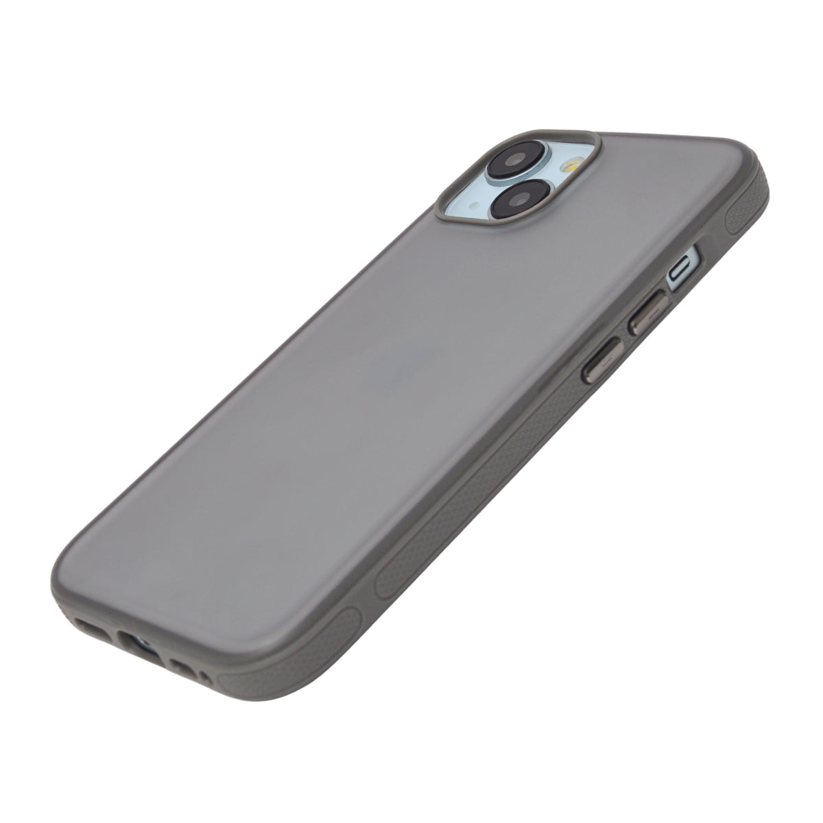 Smoky Matte with Side Grip Phone Case for iPhone 15