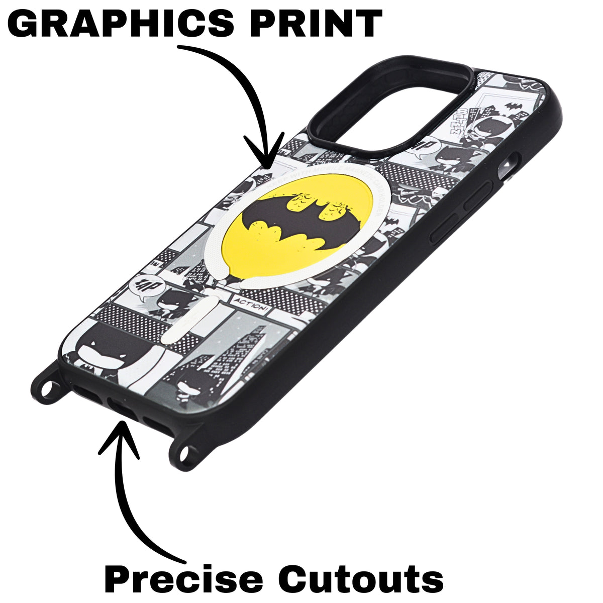 Anime Print Vibrant Character Design Phone Case for iPhone 14 Pro