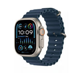 Durable Sweatproof Design Silicone Strap for iWatch 49mm (Ultra 2/Ultra), 45mm, 44mm, 42mm – Compatible with Series 10/9/8/7/6/5/4/3/2/1/SE