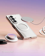 MagSafe Transparent Shield Case With Magsafe for Samsung Galaxy Z Fold 7 – Premium Protection [Anti-Yellow]