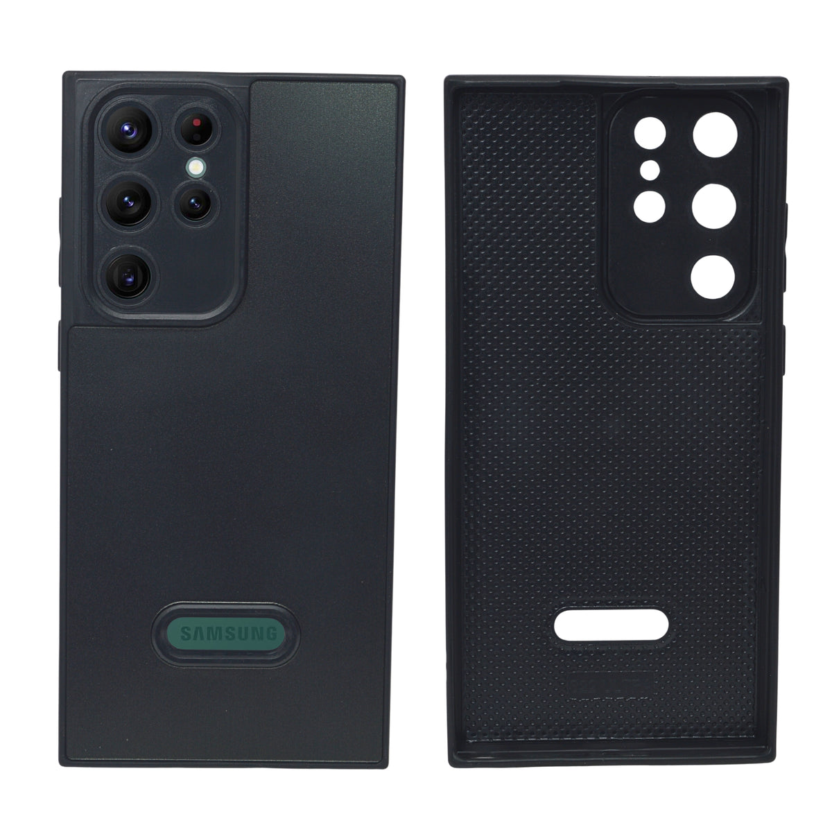 Matte Finish with Logo Cutout Phone Case for Samsung S22Ultra