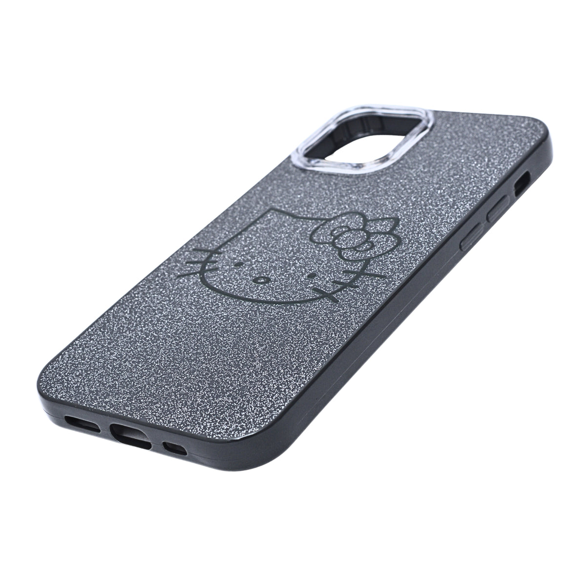 Glitter Sparkle Kitty Phone Case for iPhone 12/12 Pro