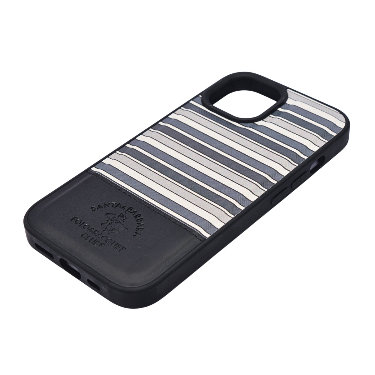 Santa Barbara Polo & Racquet Club Striped Phone Case for iPhone 15