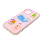 Stylish Cute Cartoon Cool Soft Animal Characters Cover For iPhone 15