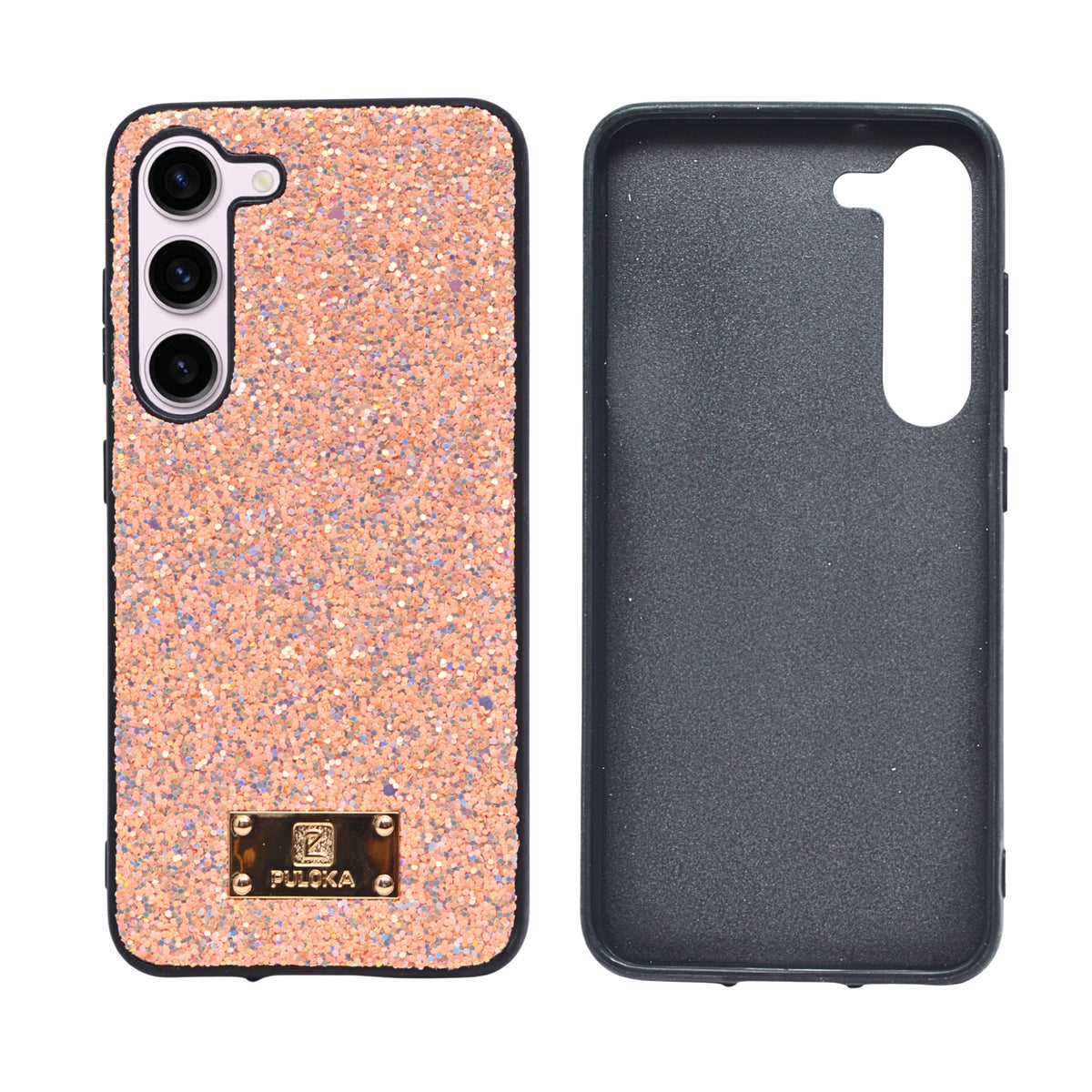 Elegant Glitter Glow Protective Phone Case for Samsung Galaxy S23