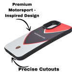 Premium Car Motorsport Edition Phone Case for iPhone 16