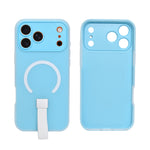 Frosty Matte with Silicone Finger Loop Phone Case for iPhone 17 Pro