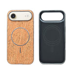 Cork Texture Printed MagSafe Compatible Phone Case for iPhone 17 Air