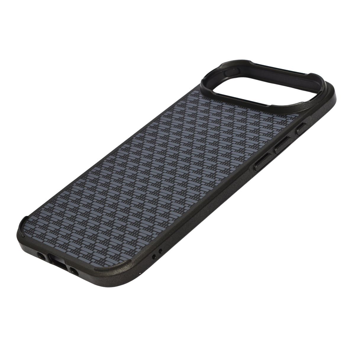 Geometric Carbon Fiber Texture Phone Case for iPhone 17 Air