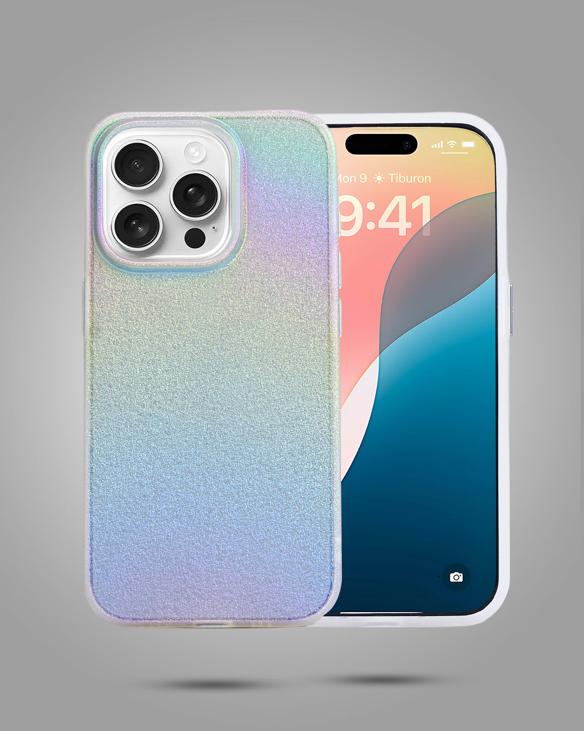 Glitter Translucent Designer Case For iPhone 15 Pro