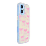Aesthetic Bow & Floral Phone Case for iPhone 17
