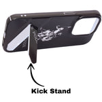 Hard Printed iPhone Case With Stand Back Cover For iPhone 13 Pro