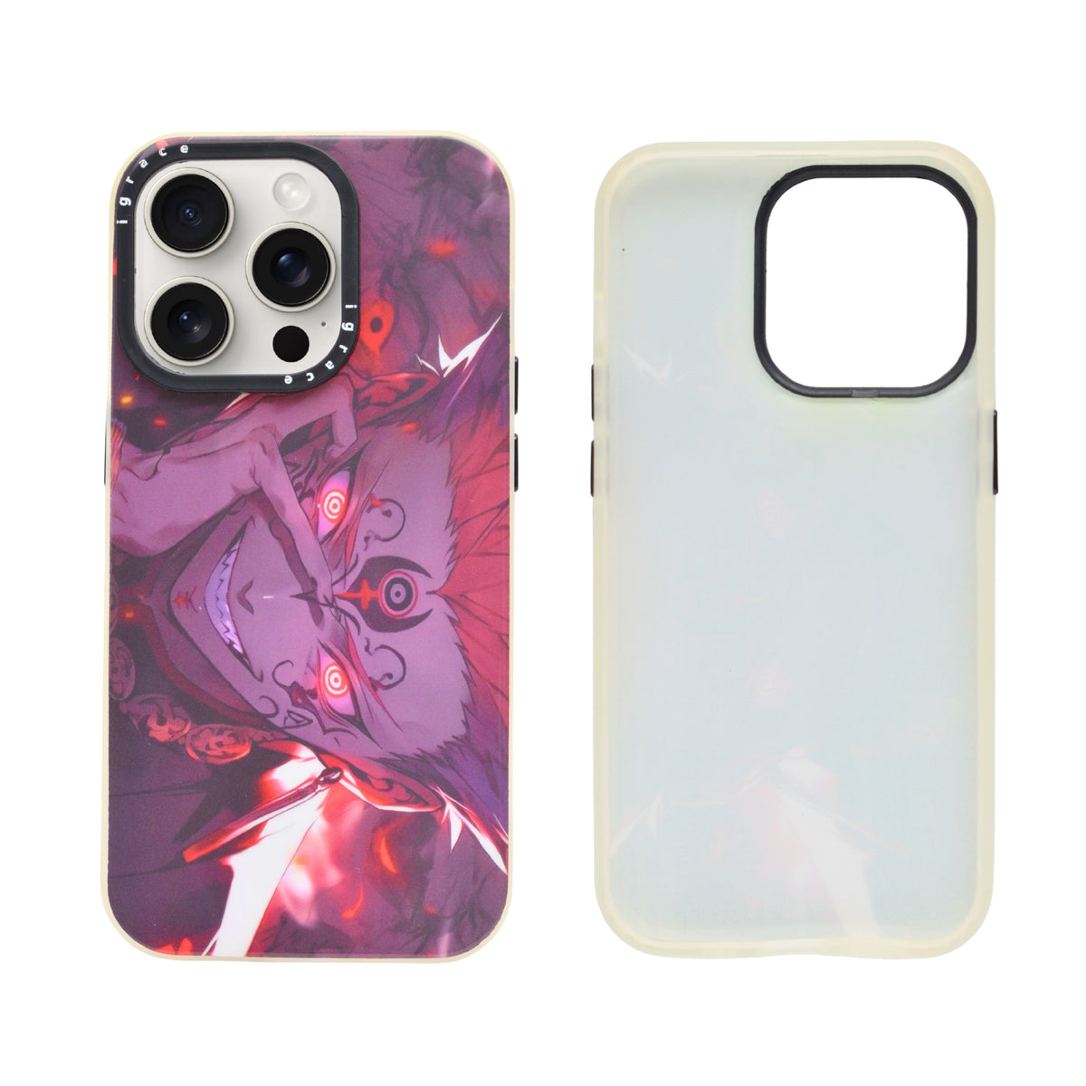 Anime Print Vibrant Character Design Phone Case for iPhone 14 Pro