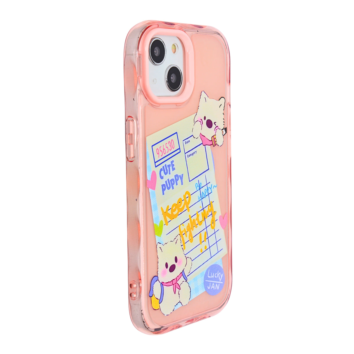 Cute Transparent Wavy Edge Phone Case for iPhone 13/ 14