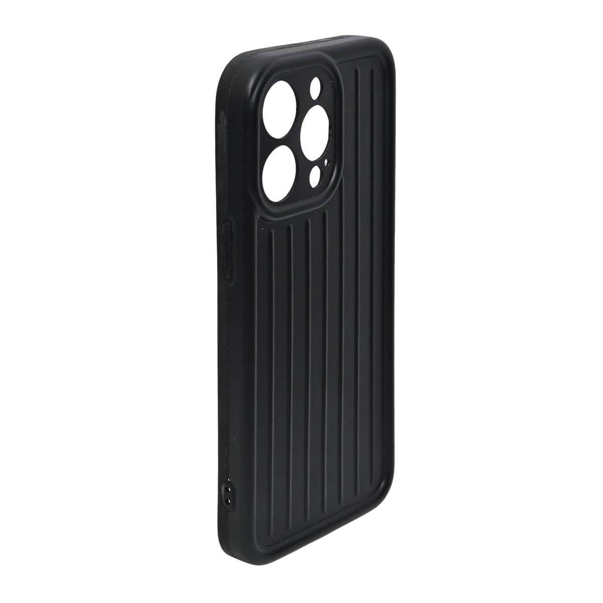 Corrugated Lines Pattern Matte Plating Cover For iPhone 14 Pro Max