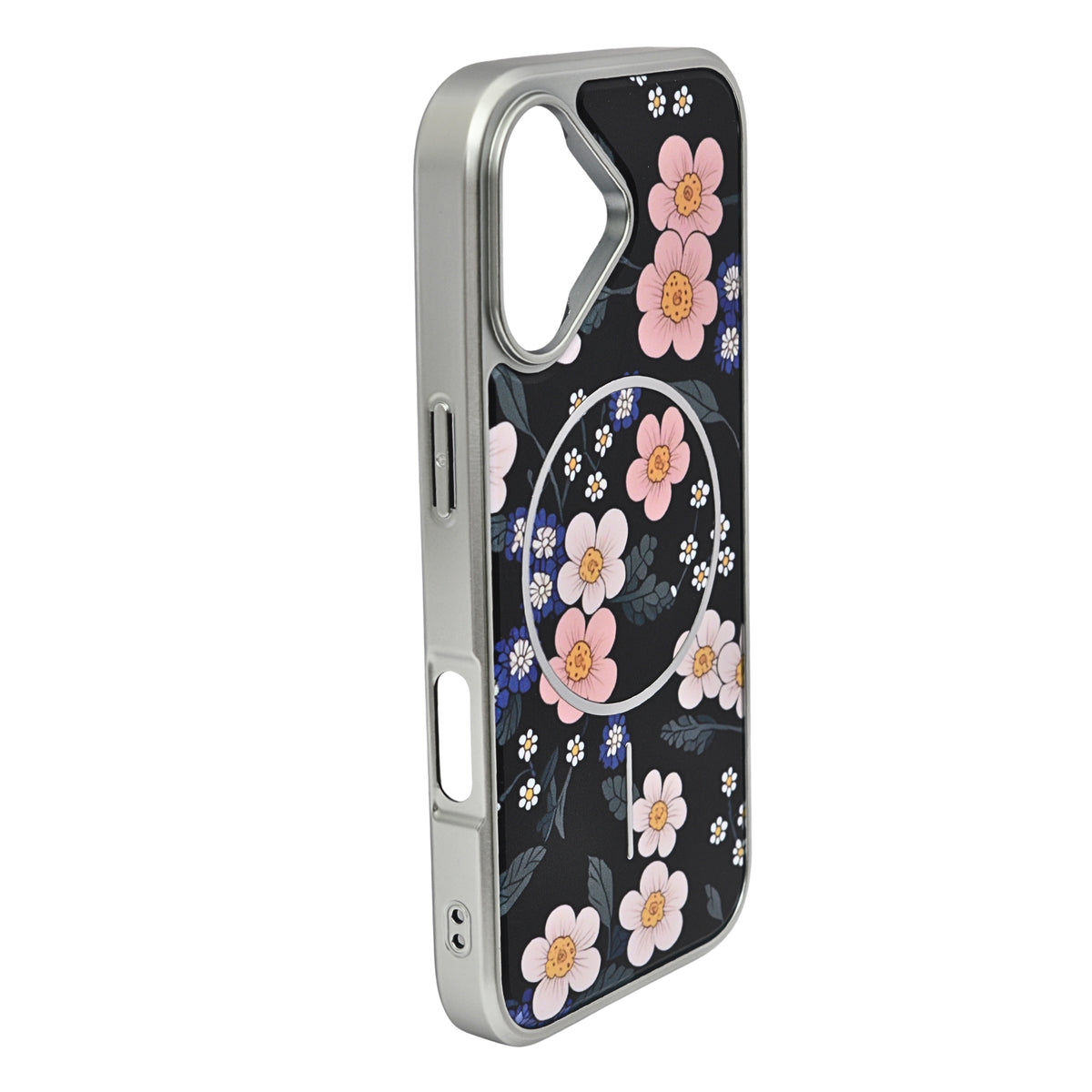 Floral Blossom Print MagSafe Compatible Phone Case for iPhone 17