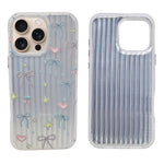 Aesthetic Bow & Floral Phone Case for iPhone 16 Pro