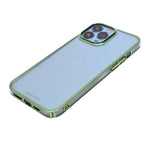 Clear Design with Protective Bumper Phone Case for 13 Pro Max