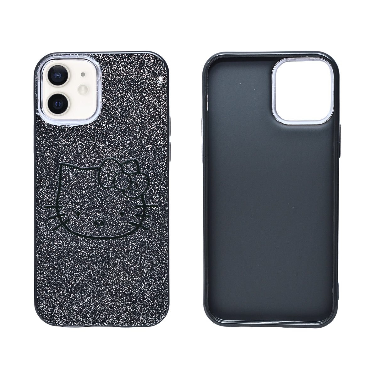 Glitter Sparkle Kitty Phone Case for iPhone 12/12 Pro