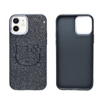 Glitter Sparkle Kitty Phone Case for iPhone 12/12 Pro