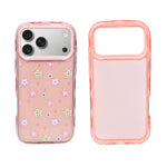 Cute Transparent Wavy Edge Phone Case for iPhone 17 Pro