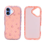 Cute Transparent Wavy Edge Phone Case for iPhone 17