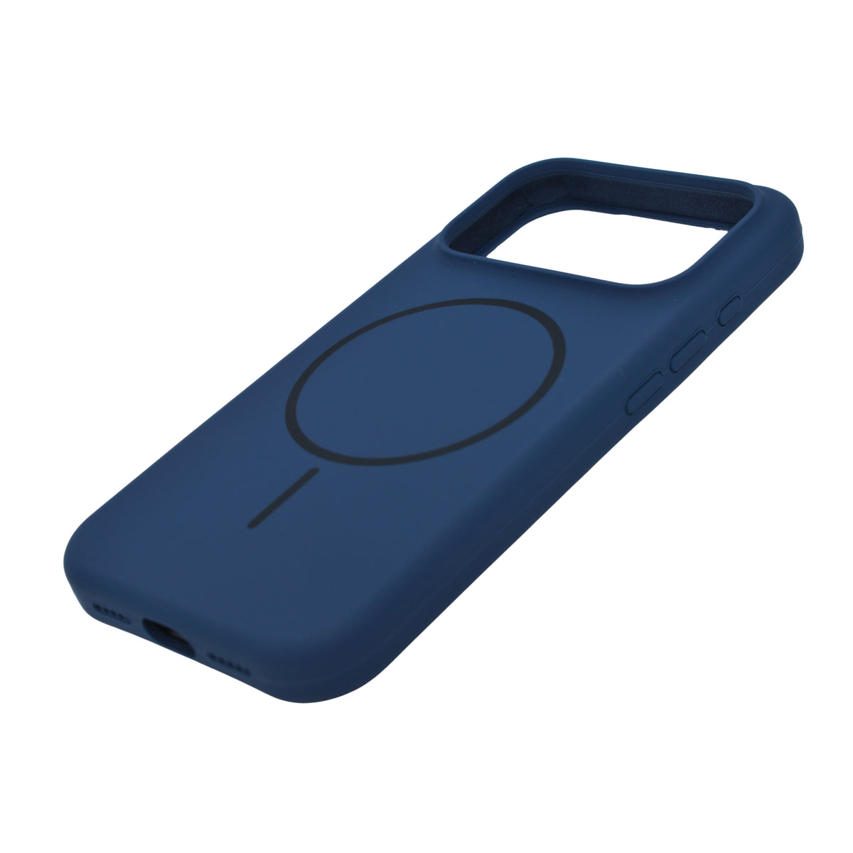 Soft Silicone with MagSafe Ring Phone Case for iPhone 17 Pro