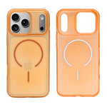 Crystal Clear Shockproof MagSafe Phone Case for iPhone 17 Pro
